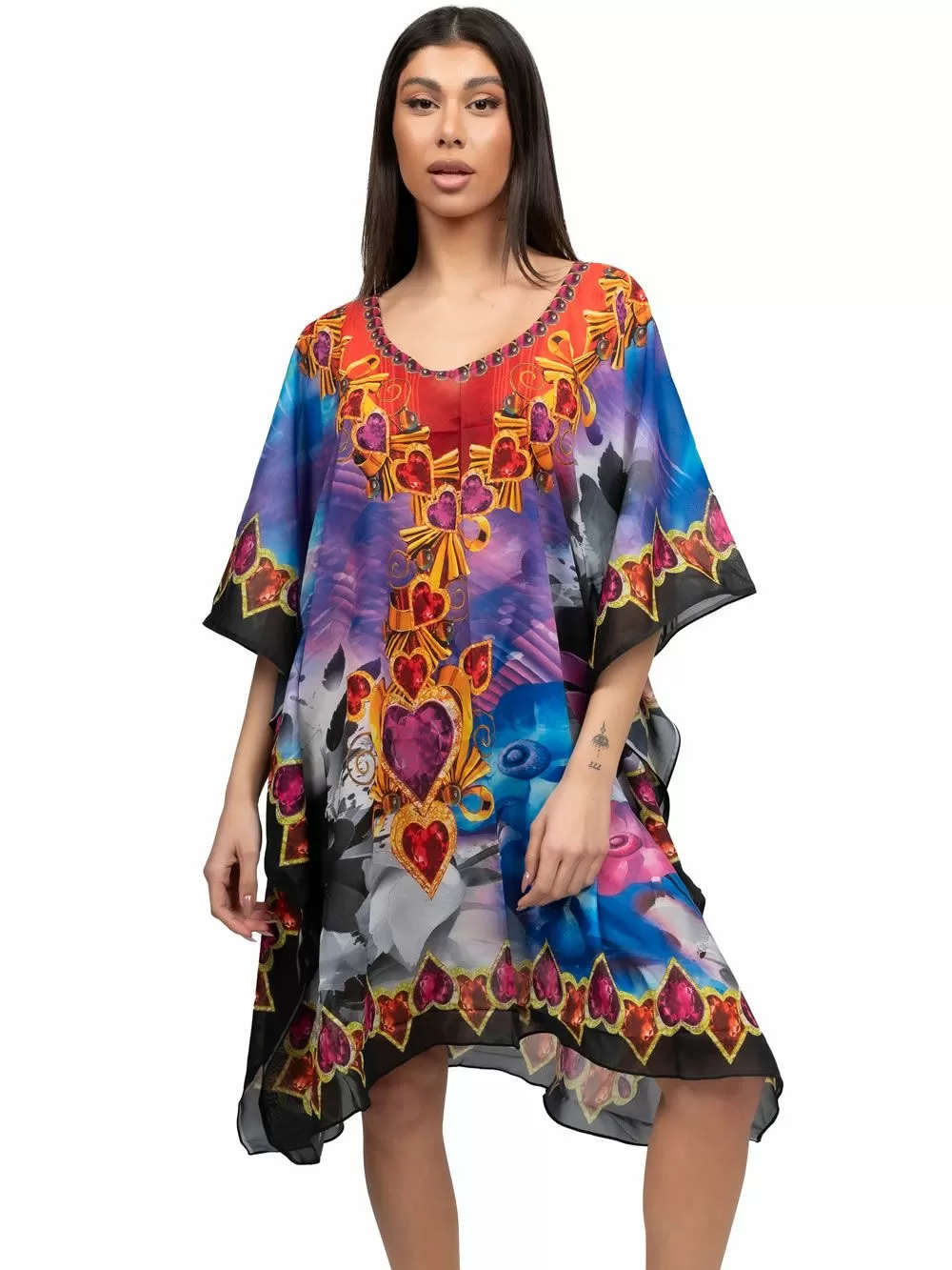 Beachwear LUNA Καφτάνι - Αέρινο Ύφασμα