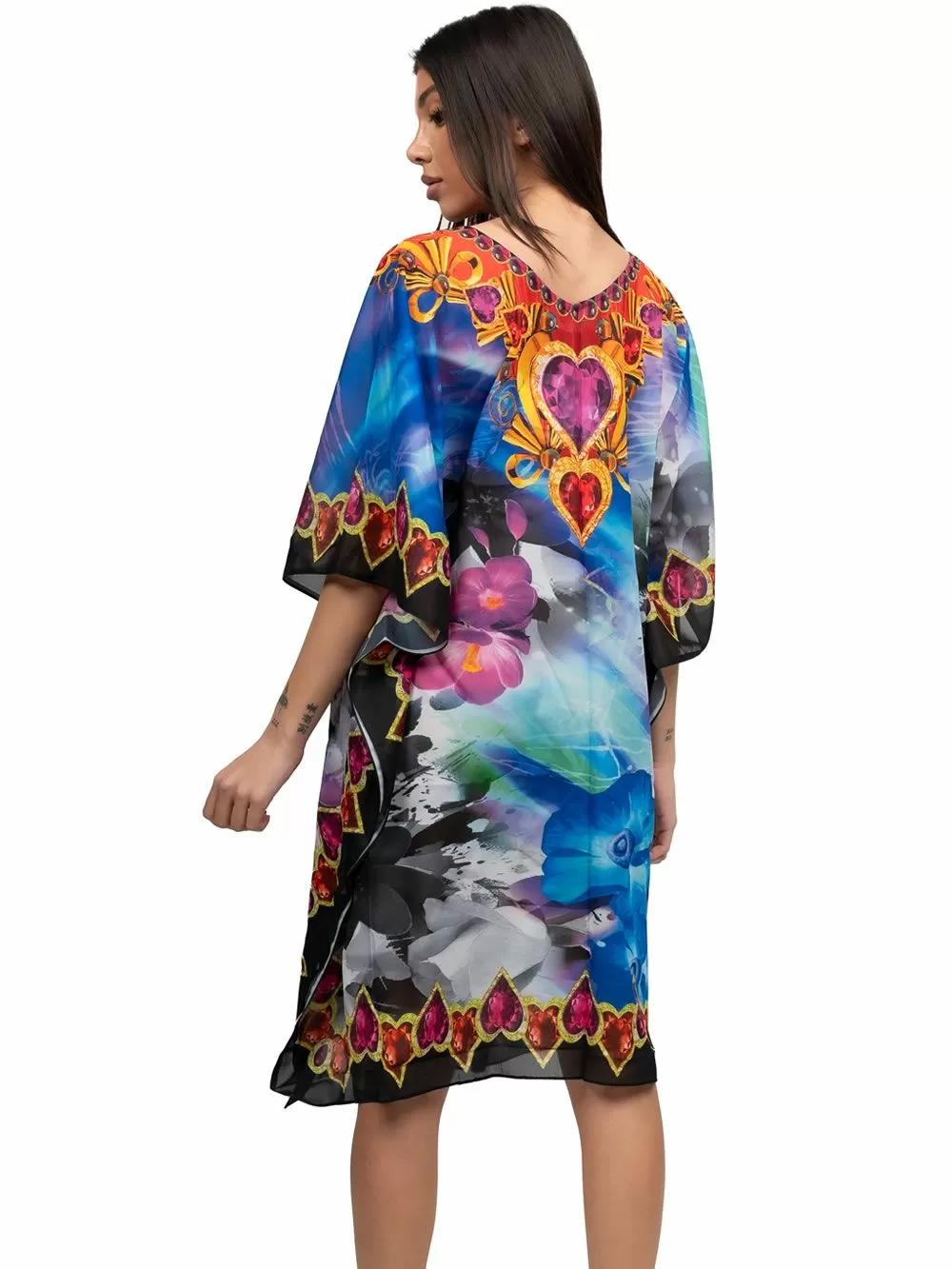 Beachwear LUNA Καφτάνι - Αέρινο Ύφασμα