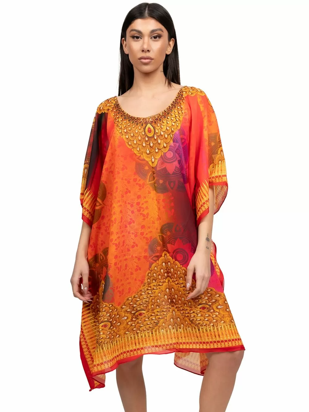 Beachwear LUNA Καφτάνι - Αέρινο Ύφασμα