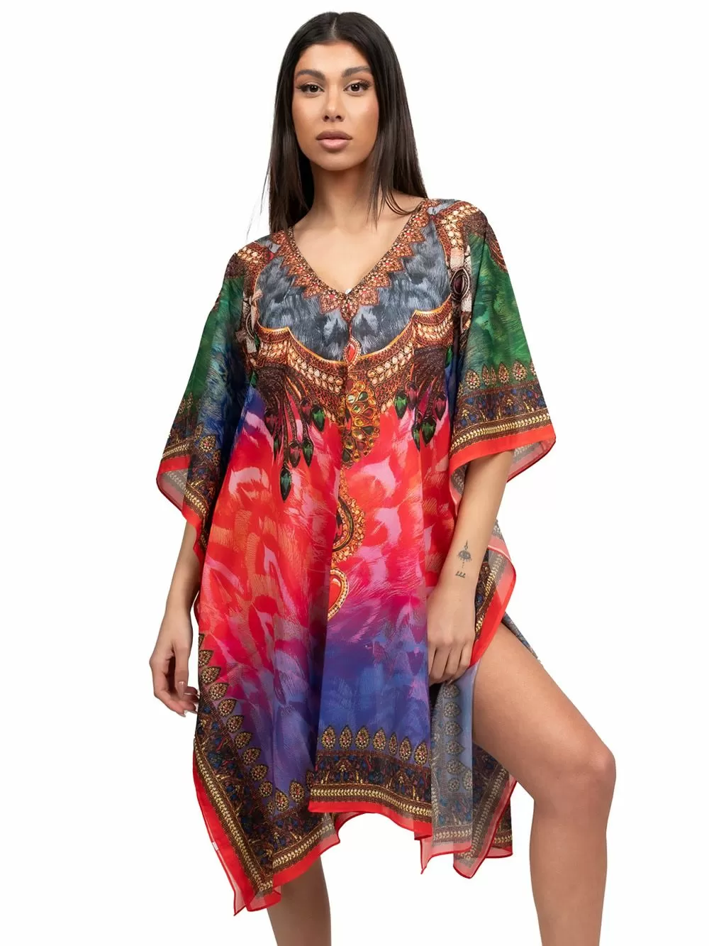 Beachwear LUNA Καφτάνι - Αέρινο Ύφασμα