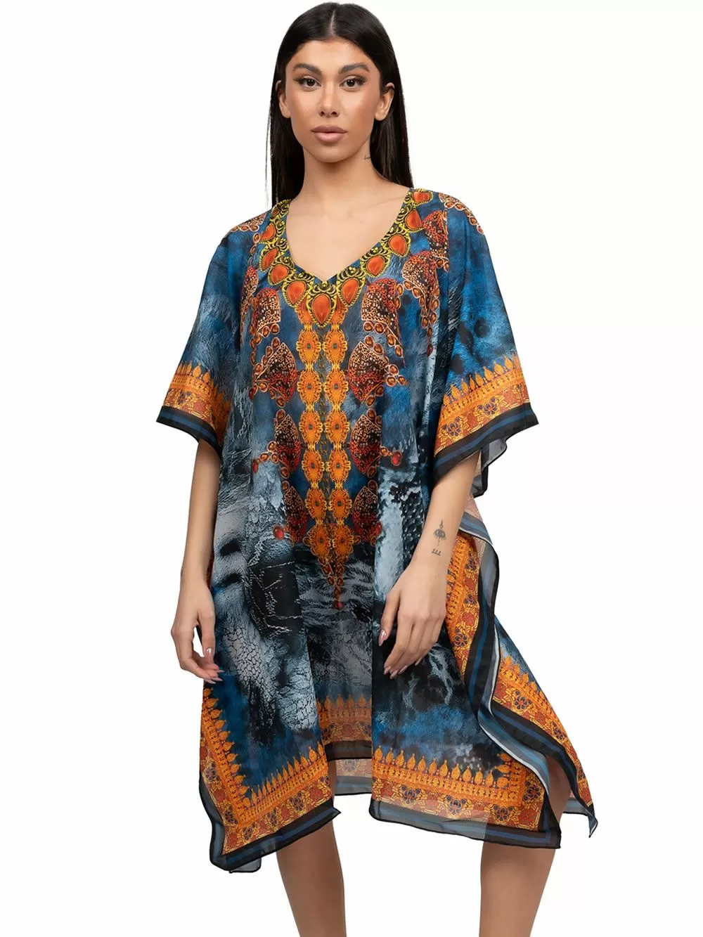 Beachwear LUNA Καφτάνι - Αέρινο Ύφασμα