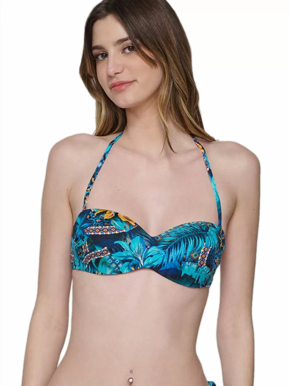 Μαγιό LUNA Jasmin Strapless Σουτιέν Μπικίνι - Μεγάλο Στήθος - Ήπια Ενίσχυση