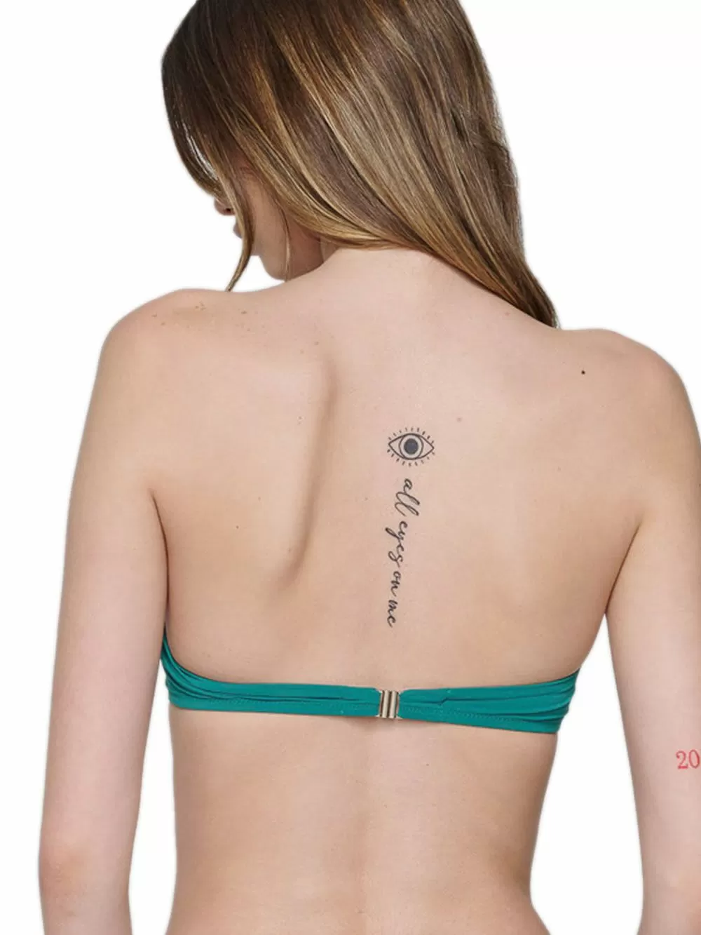 Μαγιό LUNA Topaz Strapless Σουτιέν Μπικίνι - Ήπια Ενίσχυση & Μπανέλα - Lurex Λαμέ 