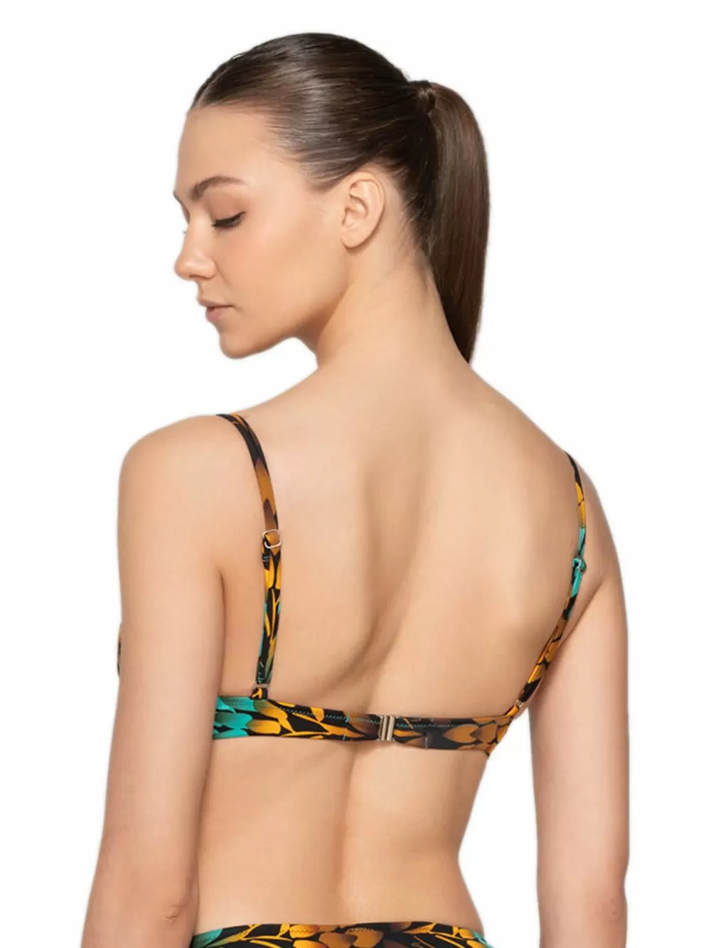 Μαγιό LUNA Emerald Balconette Μπικίνι - Ήπια Ενίσχυση & Μπανέλα