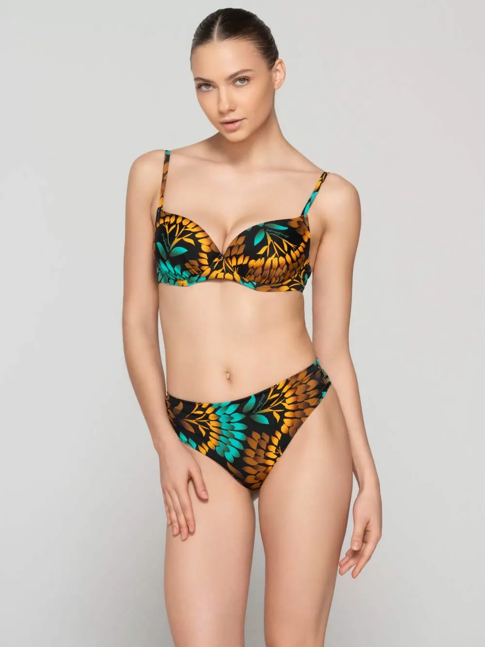 Μαγιό LUNA Emerald Balconette Μπικίνι - Ήπια Ενίσχυση & Μπανέλα