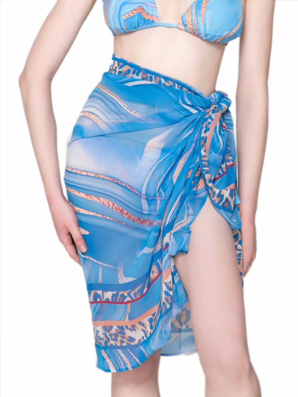 Beachwear LUNA Παρεό Lana - Αέρινο Ύφασμα