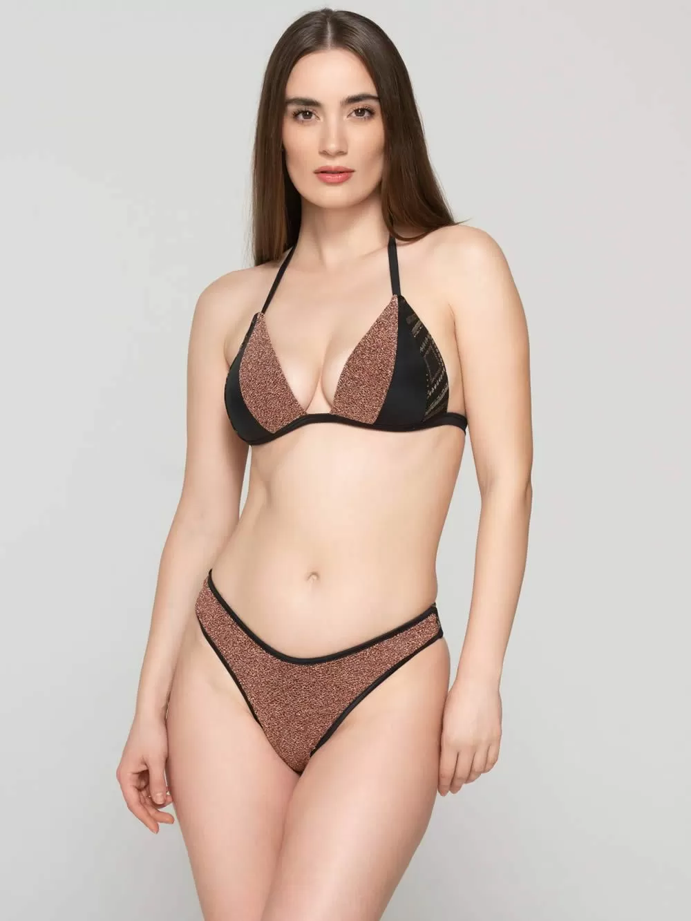 Μαγιό LUNA Manhattan Μπικίνι Τρίγωνο Push Up - Lurex