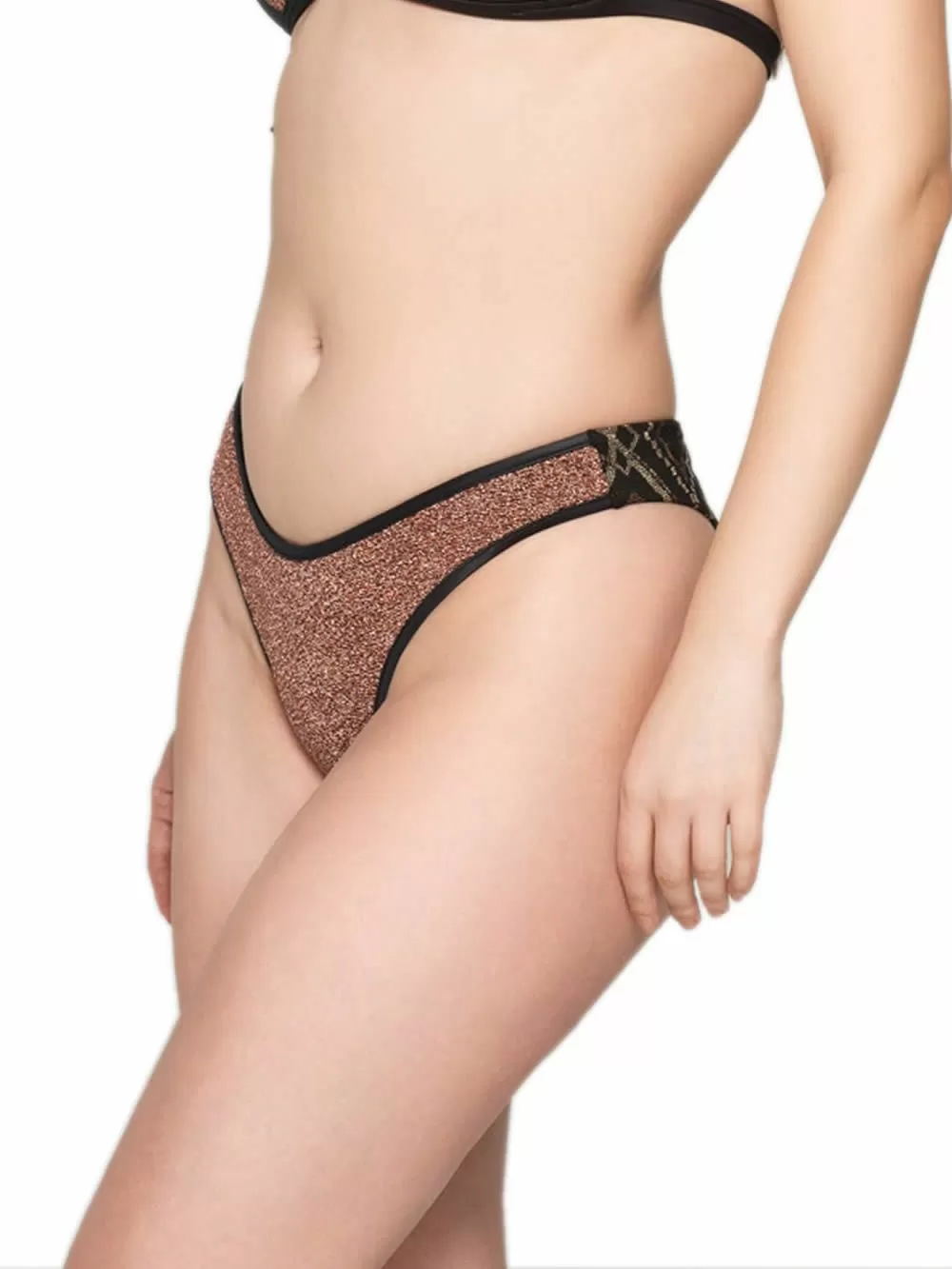 Μαγιό LUNA Manhattan Μπικίνι Σλιπ Brazilian Ψηλό - Χωρίς Ραφές