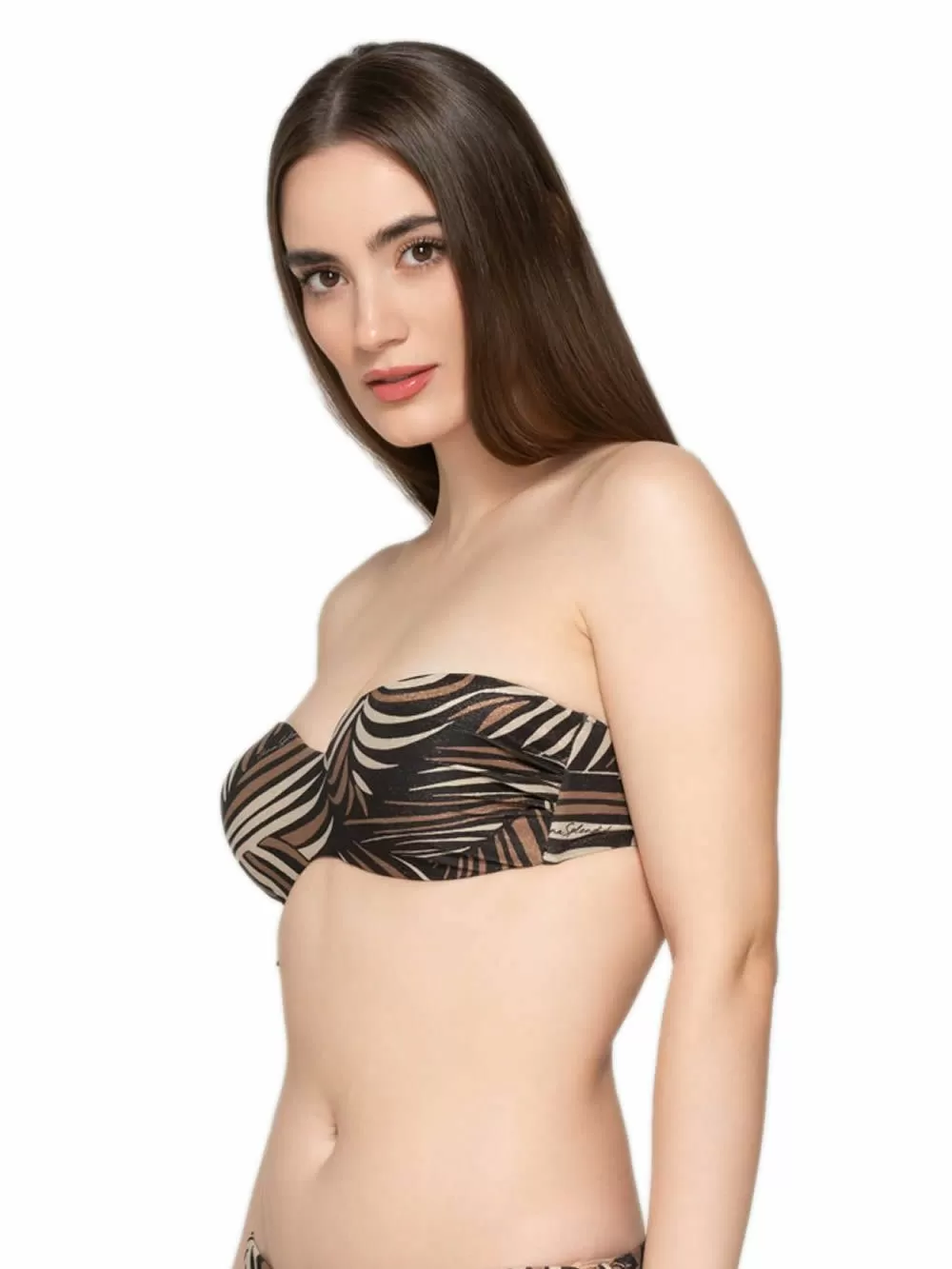 Μαγιό LUNA Martini Strapless Μπικίνι Top - Αφαιρούμενη Τιράντα