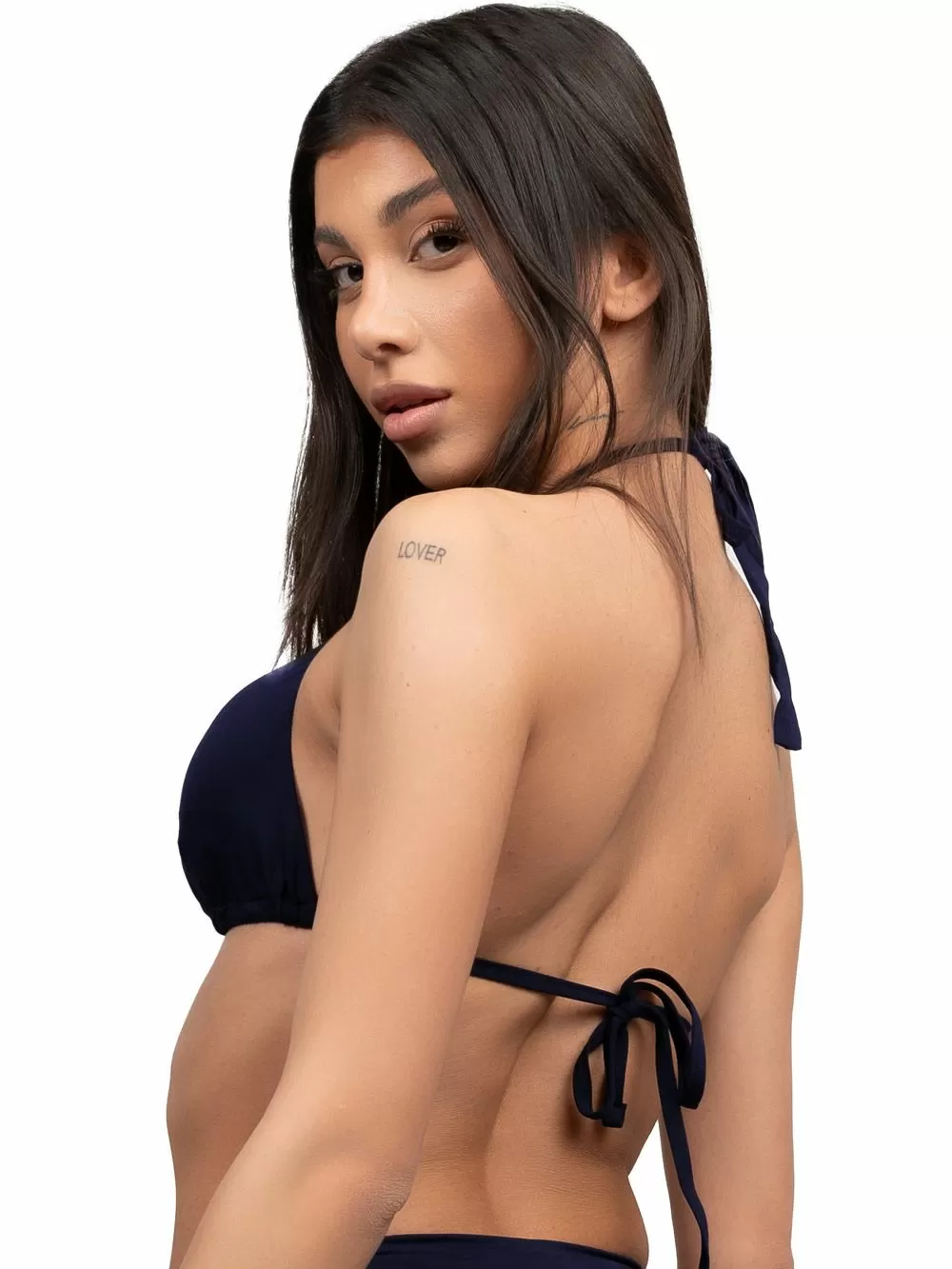 Μαγιό LUNA Μπικίνι Τρίγωνο Dark Blue - Αφαιρούμενη Ενίσχυση