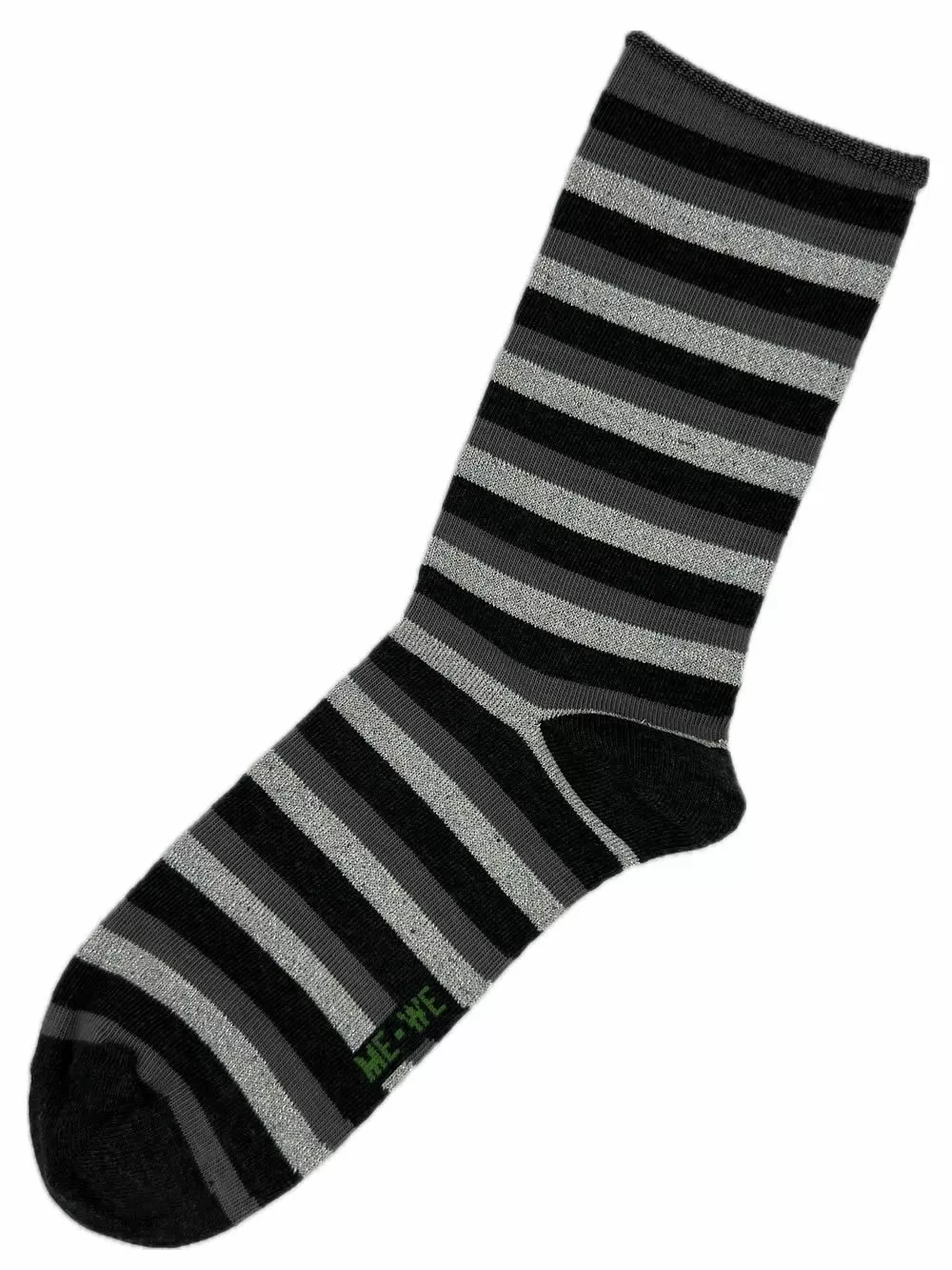 MEWE Γυναικεία Κάλτσα Lurex Stripes - Ελαστικό Βαμβάκι