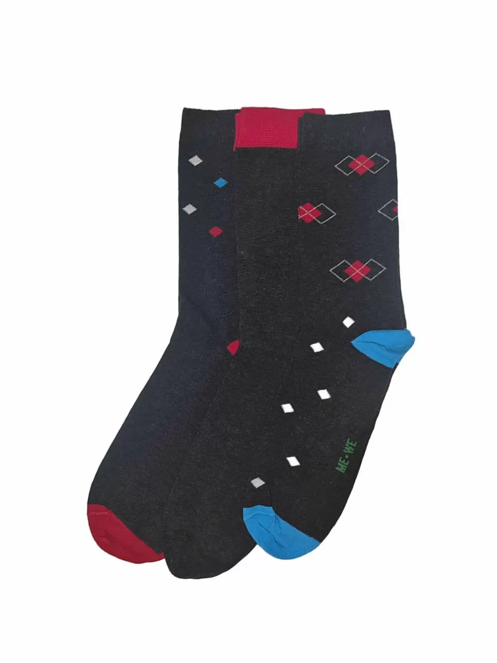 MEWE Γυναικεία Κάλτσα - Ελαστικό Βαμβάκι - Πακέτο με 3