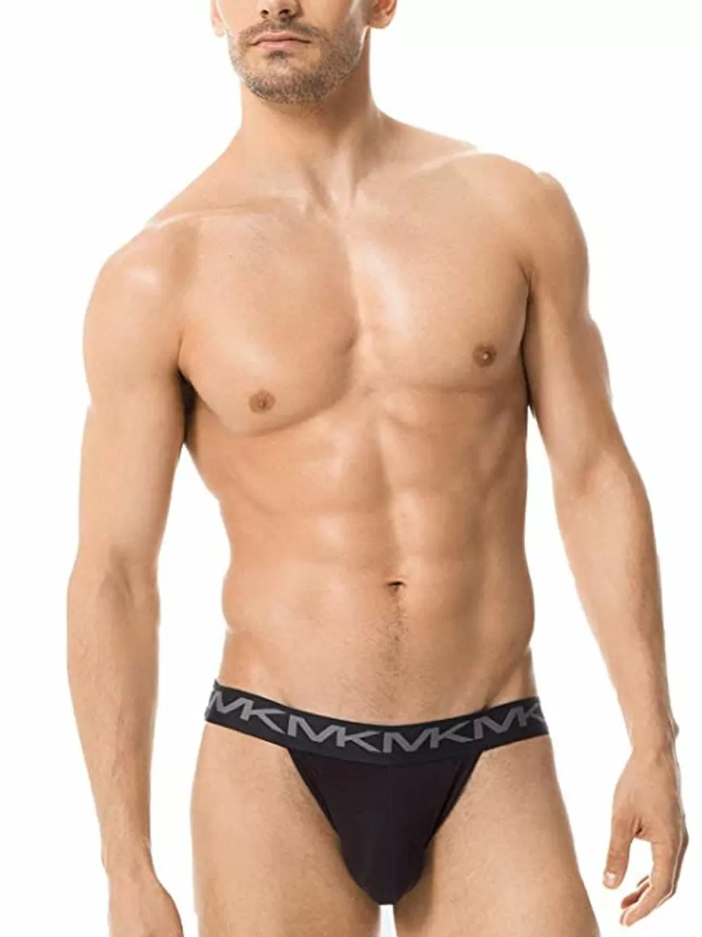 MICHAEL KORS Jockstrap Slip - Ελαστικό Βαμβάκι - Πακέτο με 3