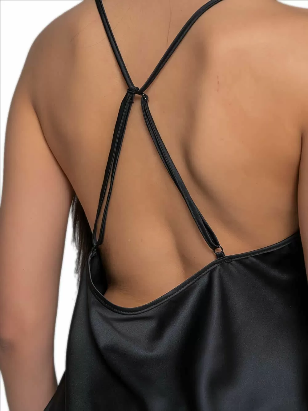 MILENA BY PARIS Σατέν Babydoll Πολυτελείας - Ποιοτικό Ύφασμα