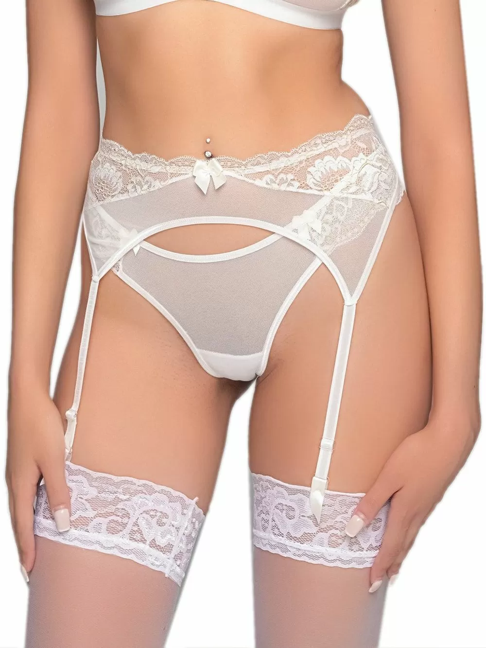 MILENA BY PARIS Ζαρτιέρα - Lurex Δαντέλα