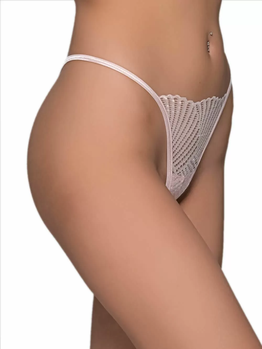 MILENA BY PARIS G-String - Πλεκτή Δαντέλα