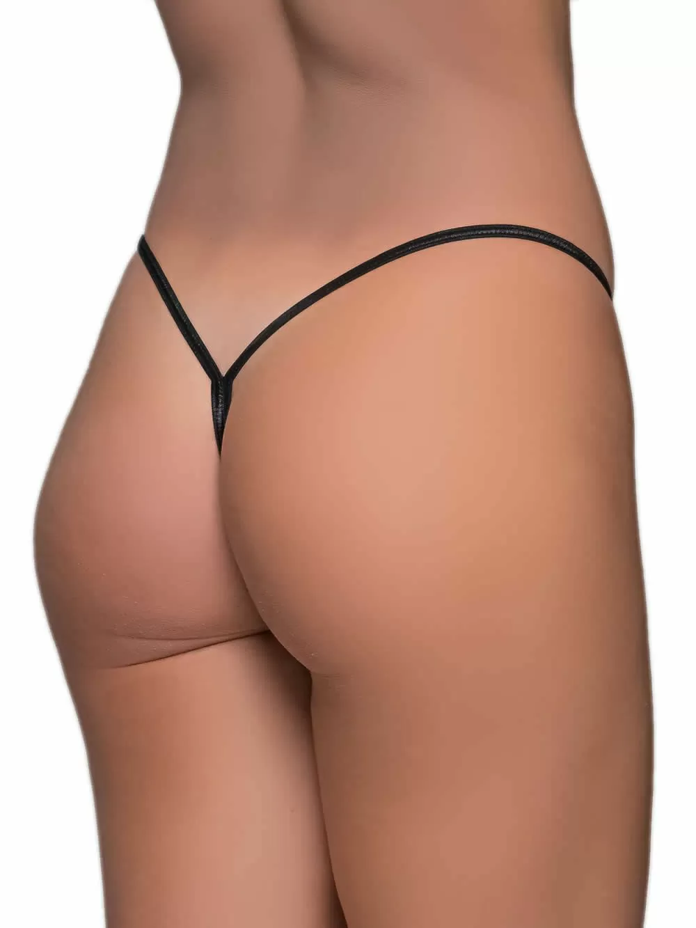 MILENA BY PARIS G-String Animal Print - Λαμπερό Βελούδο