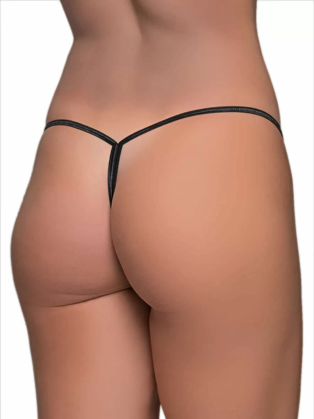 MILENA BY PARIS G-String - Σατέν Animal Print