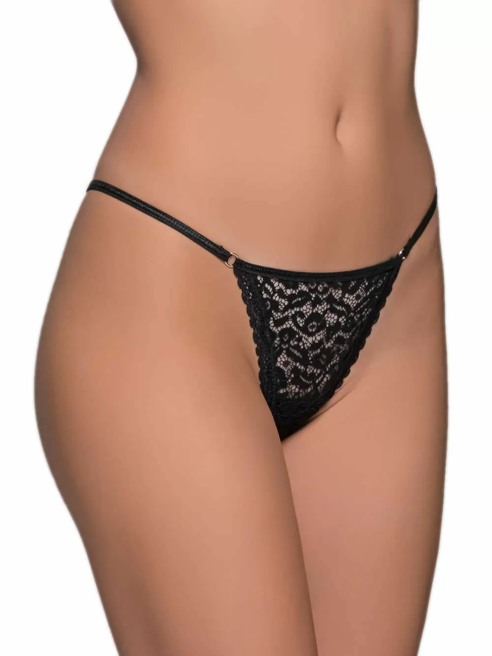 MILENA BY PARIS String - Floral Δαντέλα 