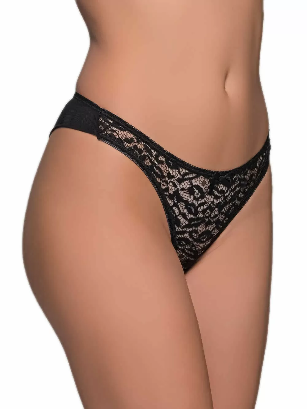 MILENA BY PARIS Brazilian Slip - Floral Δαντέλα