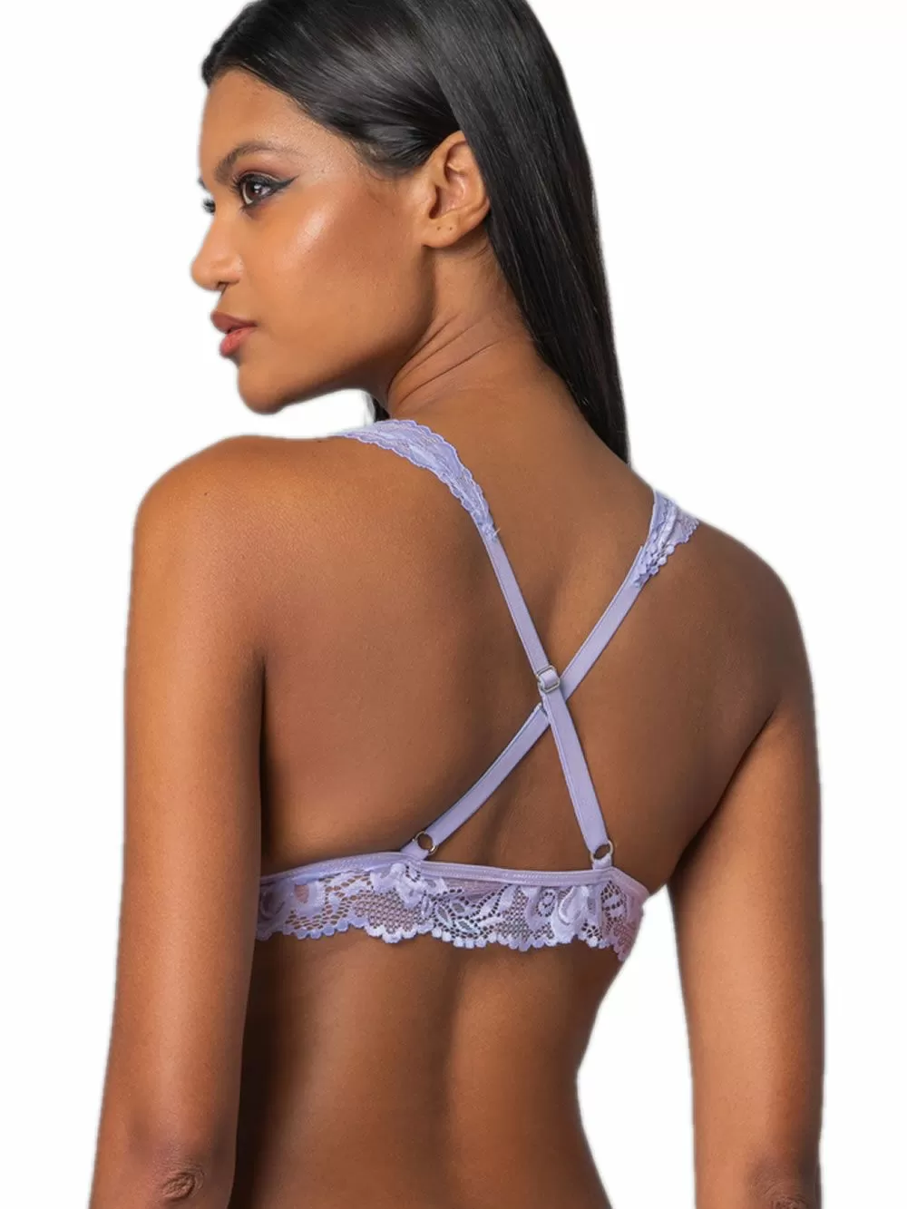 MILENA BY PARIS Bralette -Floral Δαντέλα 