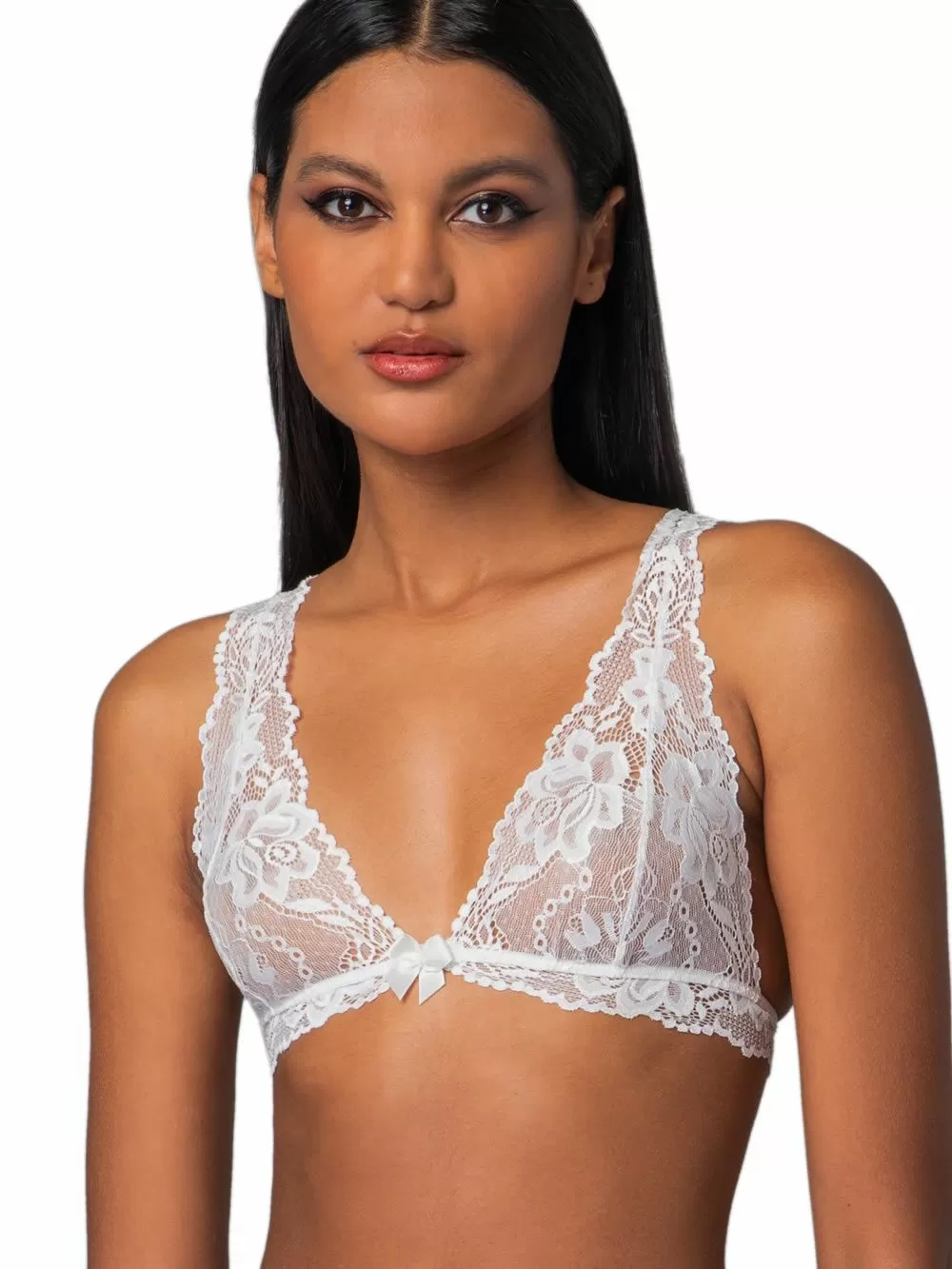 MILENA BY PARIS Bralette - Floral Δαντέλα - Νυφική Πρόταση 