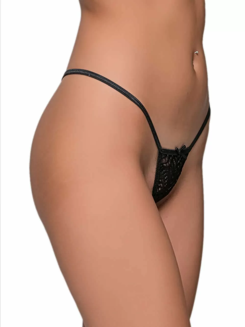 MILENA BY PARIS G-String - Πλεχτή Δαντέλα 