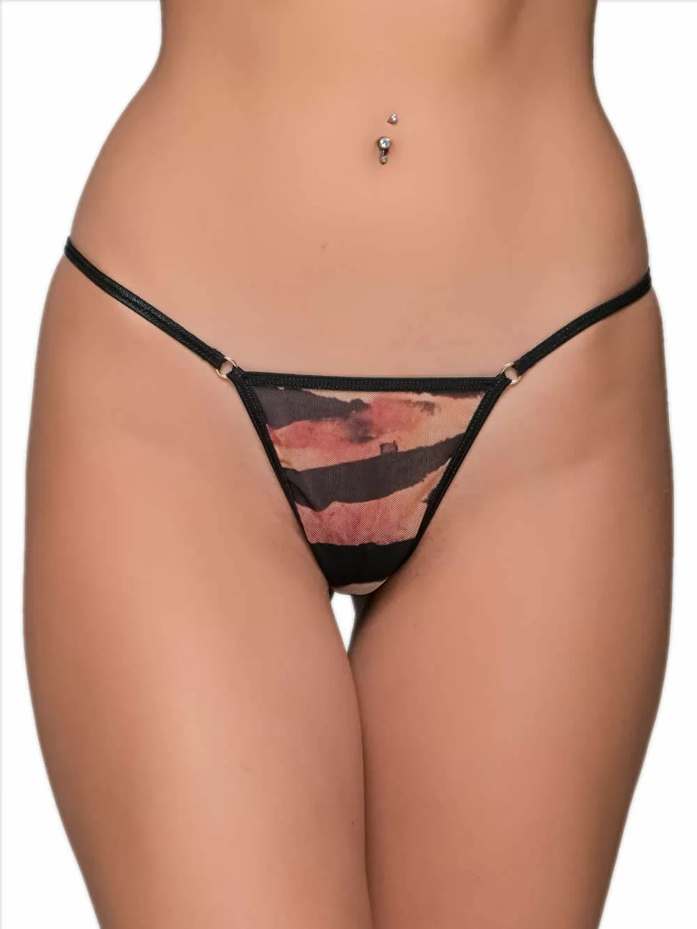 MILENA BY PARIS G-String - Animal Print