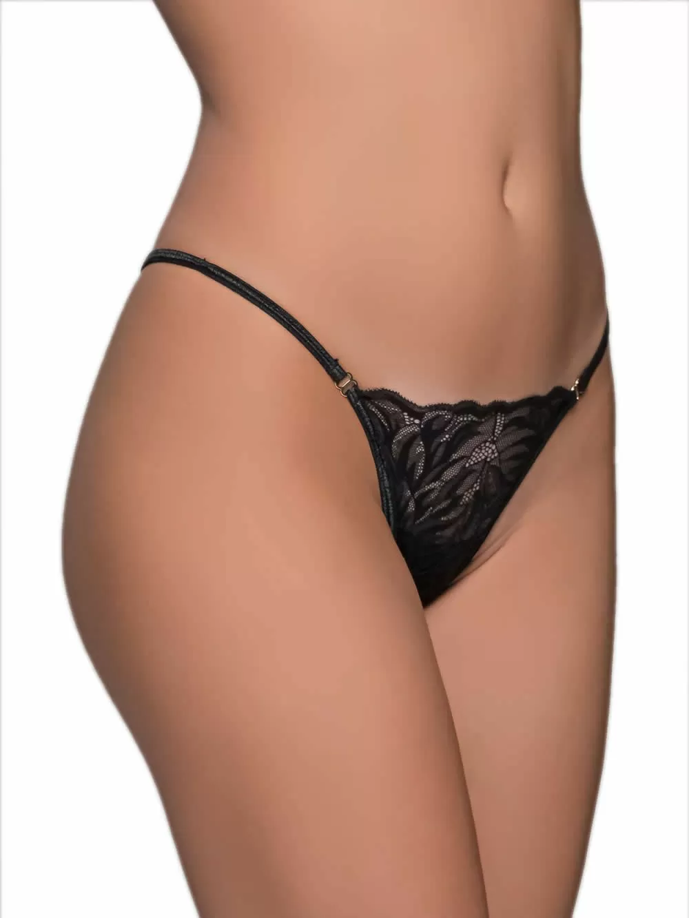 MILENA BY PARIS G-String - Floral Δαντέλα