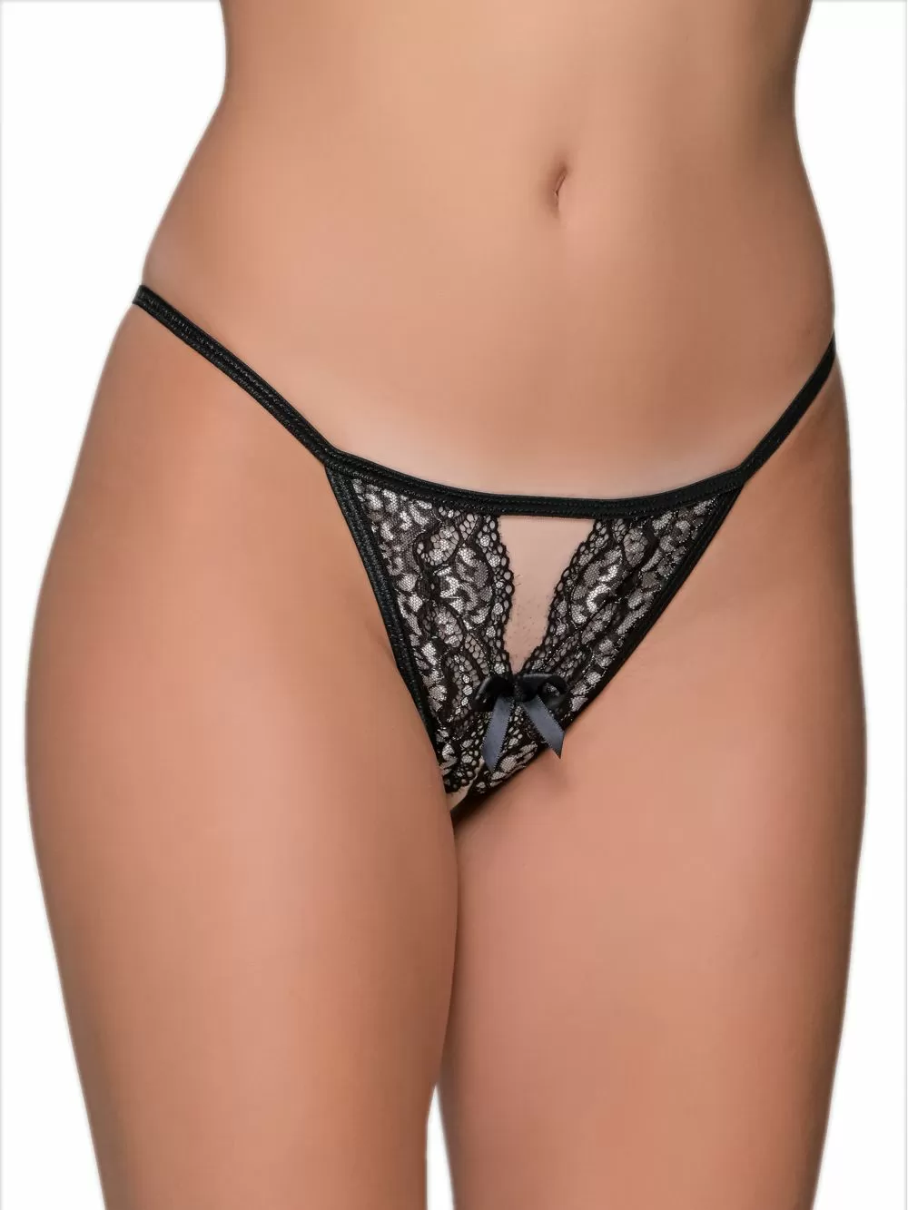 MILENA BY PARIS Brazilian Slip - Lurex Δαντέλα - Χωρίς Καβάλο