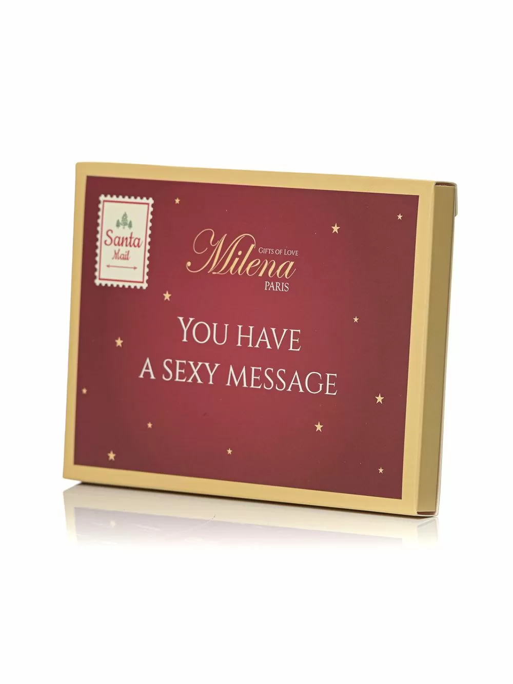 MILENA BY PARIS String - Απαλή Δαντέλα - Φάκελος Christmas - 2 Τεμάχια