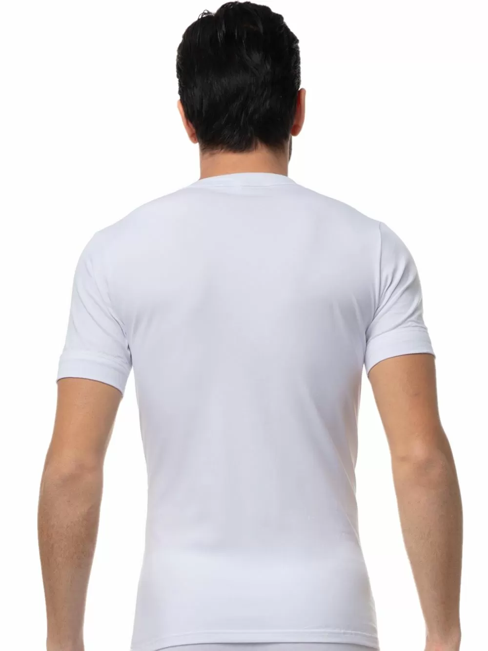 MINERVA Sporties Ανδρικό T-Shirt - Ελαστικό Βαμβάκι - 2 Τεμάχια