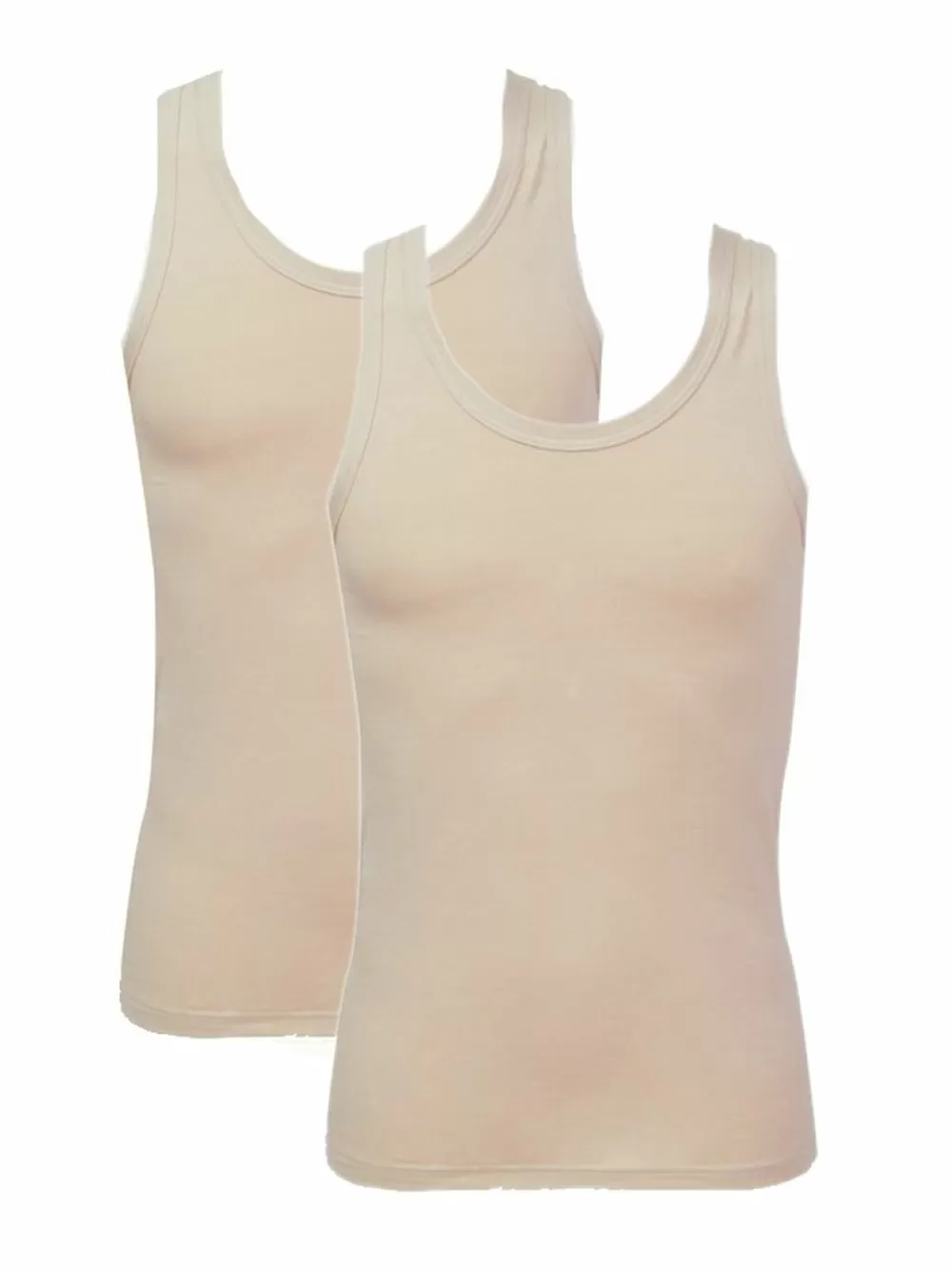 Minerva Ανδρική Φανέλα Sporties με Τιράντα - Βαμβακερή - Πακέτο με 2