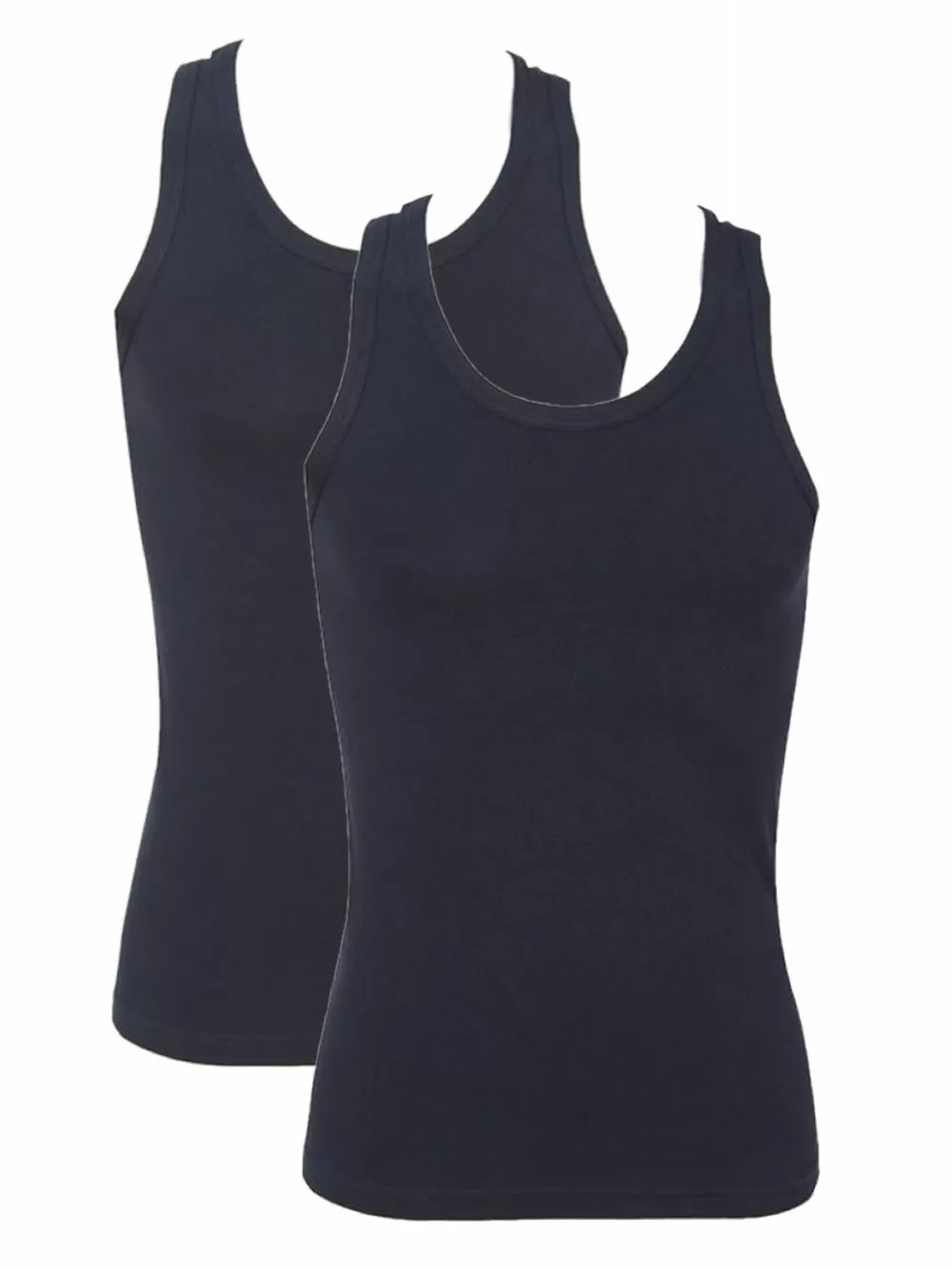 Minerva Ανδρική Φανέλα Sporties με Τιράντα - Βαμβακερή - Πακέτο με 2