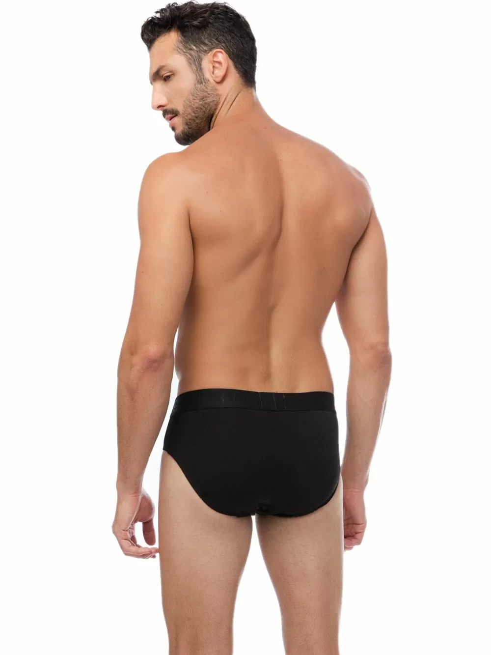 Ανδρικό Slip MINERVA Mengear - Ελαστικό Βαμβάκι - Υφαντό Logo - Πακέτο με 2