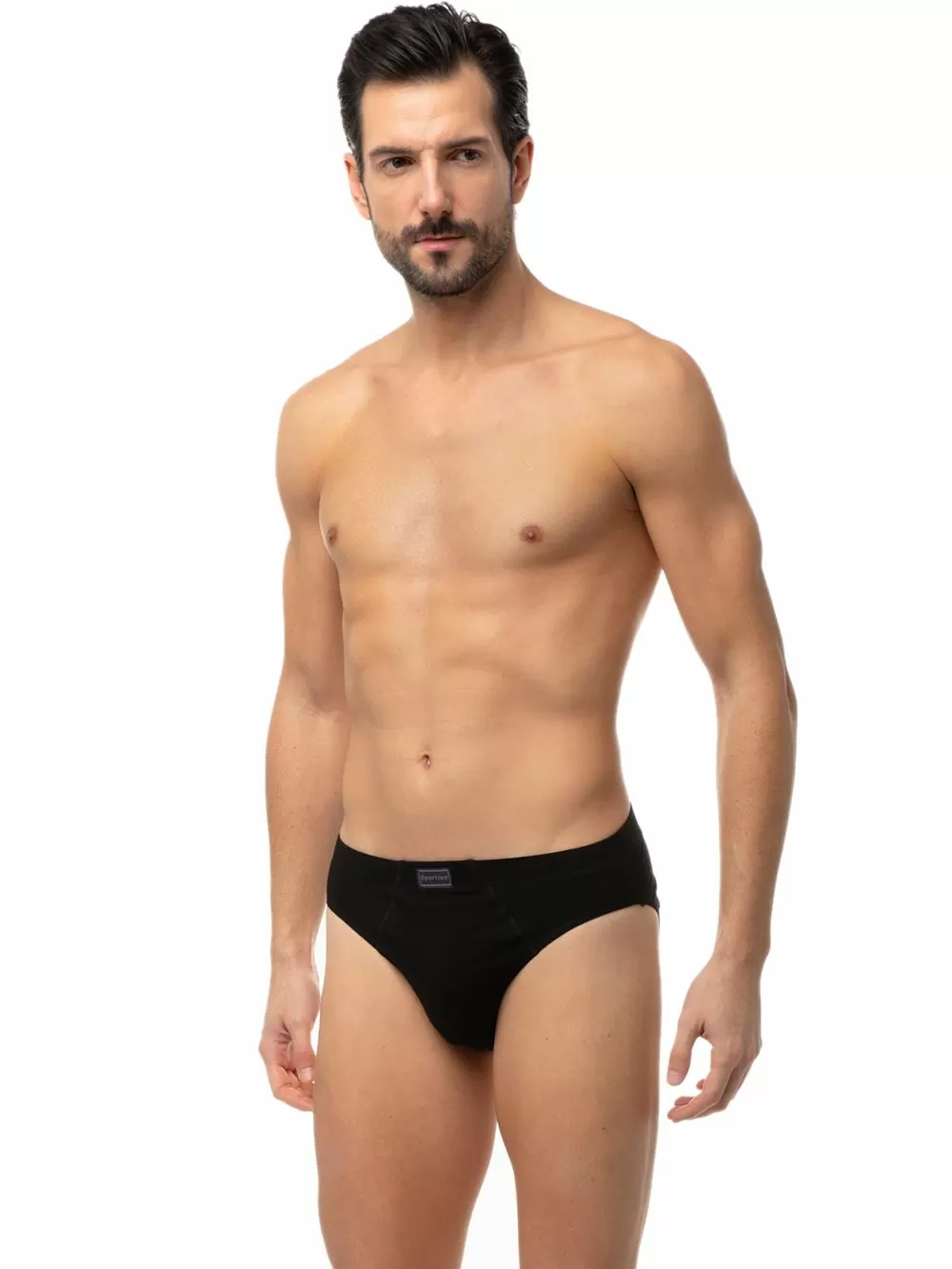 Minerva Sporties Αντρικό Σλιπ - Βαμβακερό - Μοντέρνο Look  - Πακέτο 3 τεμαχίων 