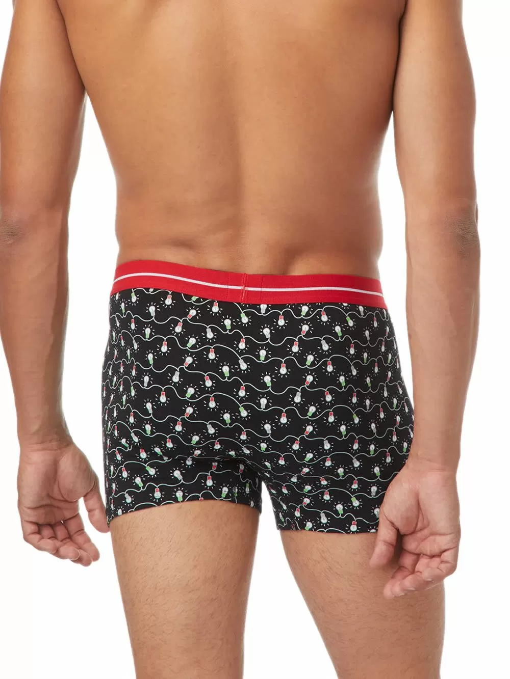 Ανδρικό Μπόξερ MINERVA Lights Out - Ελαστικό Βαμβάκι - Πακέτο με 2 