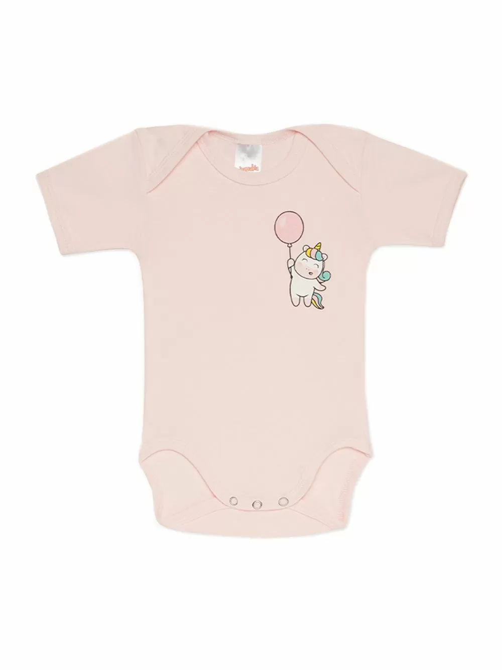 Βρεφικά Κορμάκια MINERVA για κορίτσι UNICORN - 100% Αγνό Βαμβάκι - Πακέτο με 4