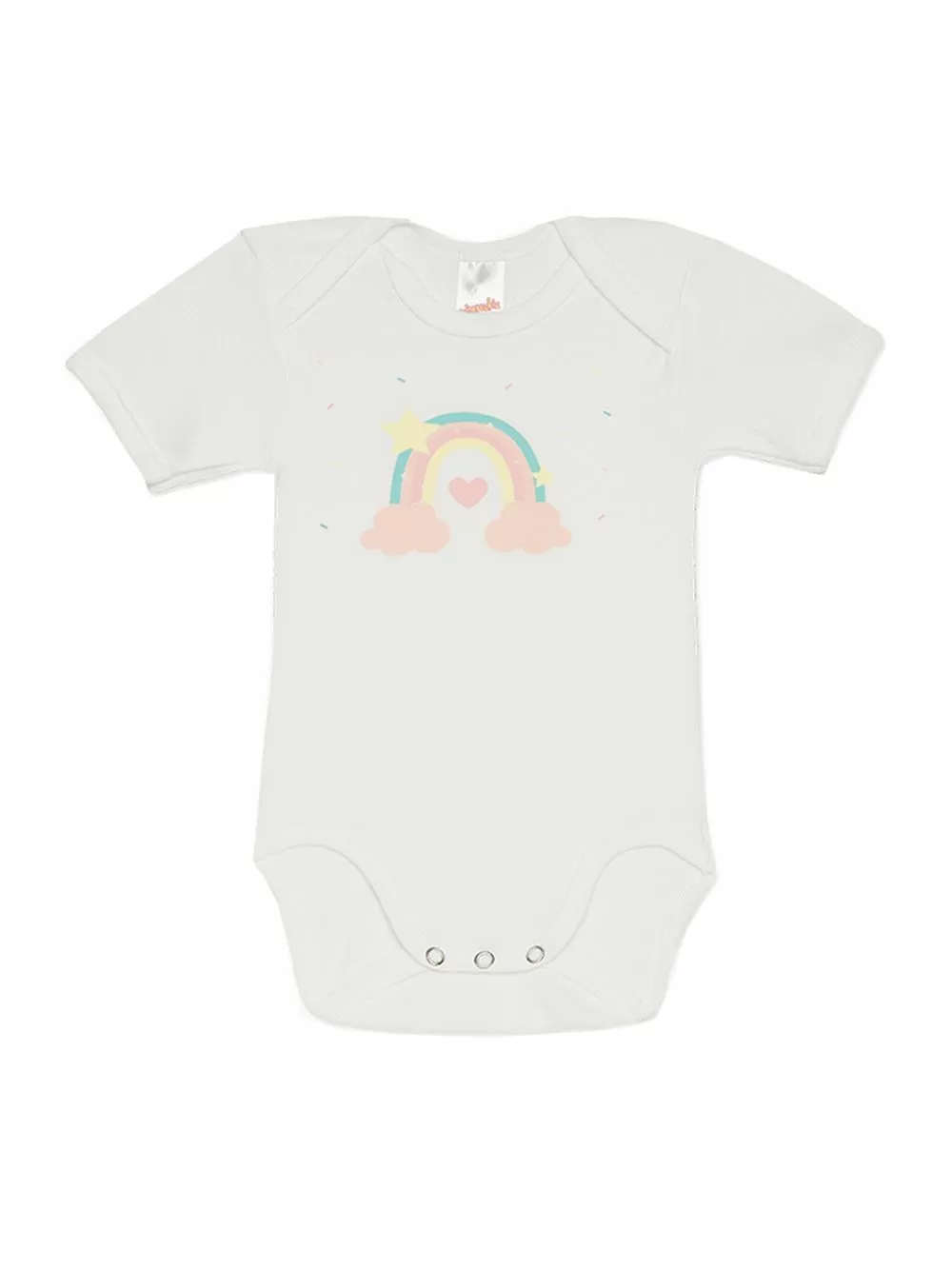 Βρεφικά Κορμάκια MINERVA για κορίτσι UNICORN - 100% Αγνό Βαμβάκι - Πακέτο με 4