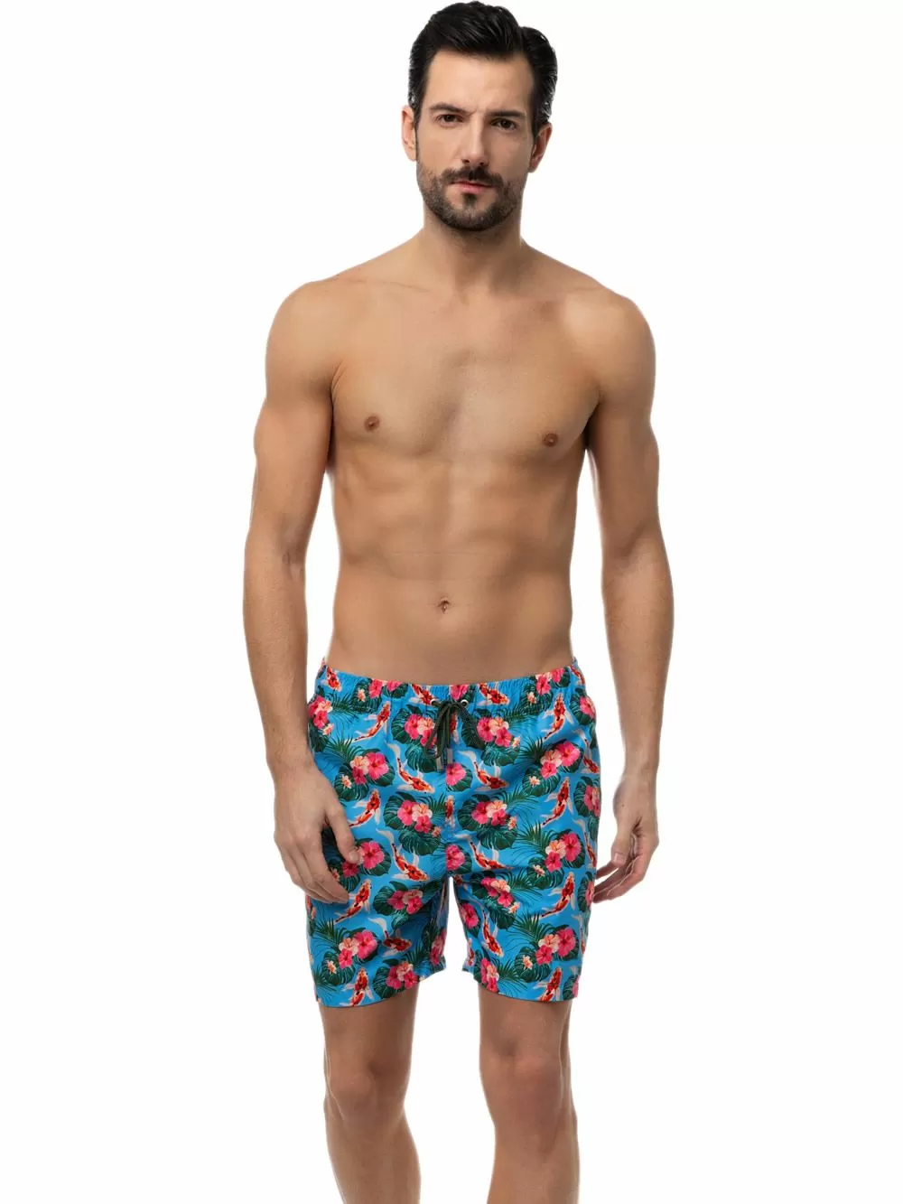 MINERVA Αντρικό Μαγιό Βερμούδα - All Over Σχέδιο 24