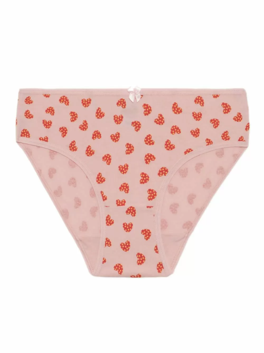 Εφηβικό Σλιπ MINERVA LOVE Floral - 100% Αγνό Βαμβάκι - Πακέτο με 3