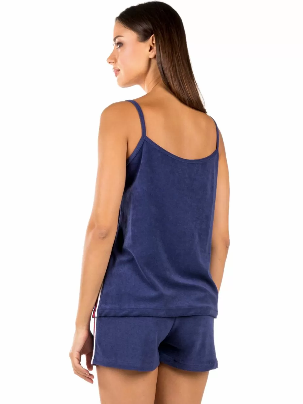 MINERVA Γυναικείο Τοπ Beachwear Frotte - Sport Look 