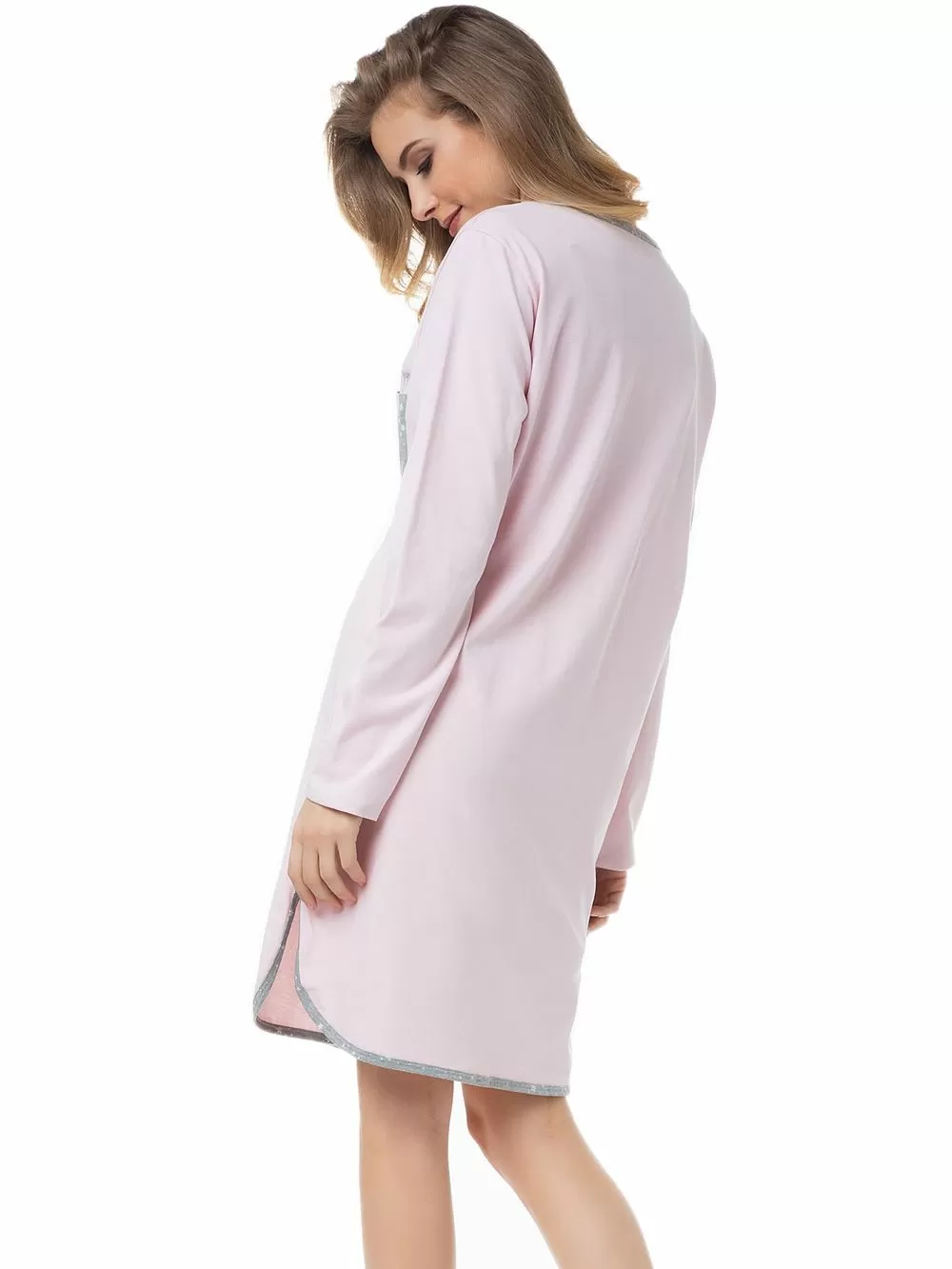 MINERVA Set Νυχτικό & Ρόμπα Dreaming - 100% Βαμβάκι Interlock - Χειμώνας 2020/21