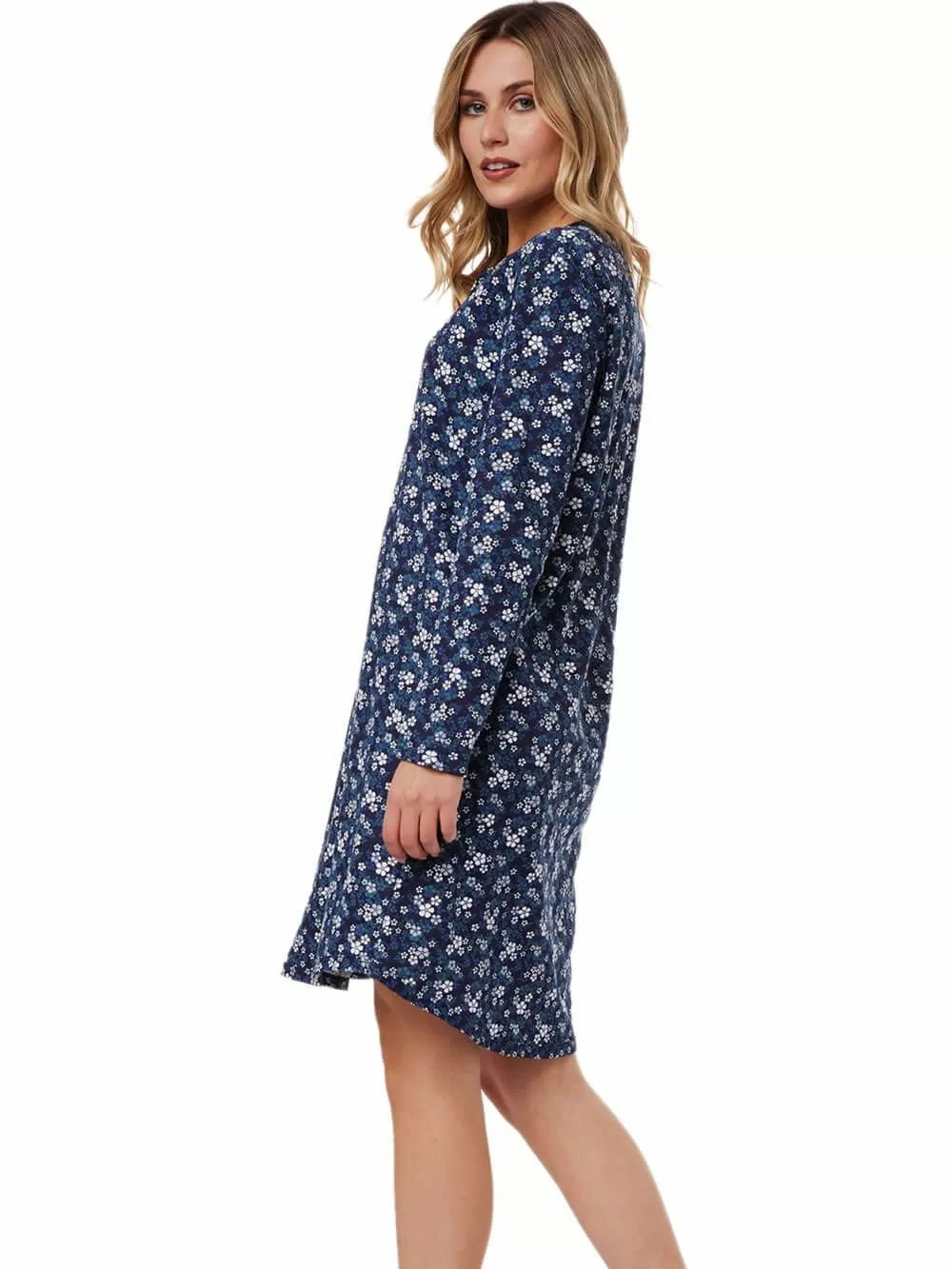 Γυναικείο Νυχτικό MINERVA - 100% Bαμβάκι Interlock -Νέα Μαμά 