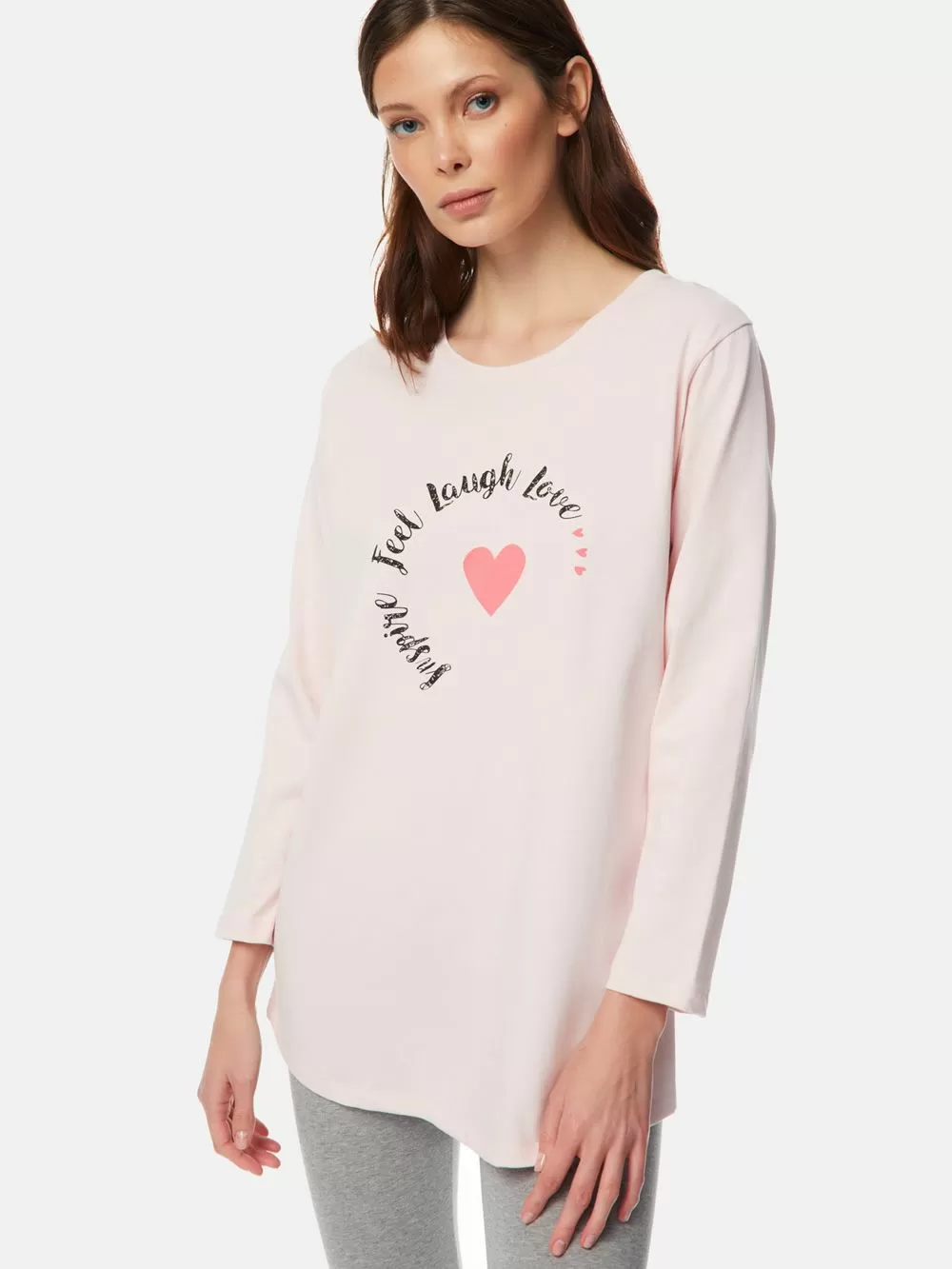 Γυναικεία Πυτζάμα MINERVA Wknd - 100% Βαμβάκι Interlock - Κολάν Παντελόνι