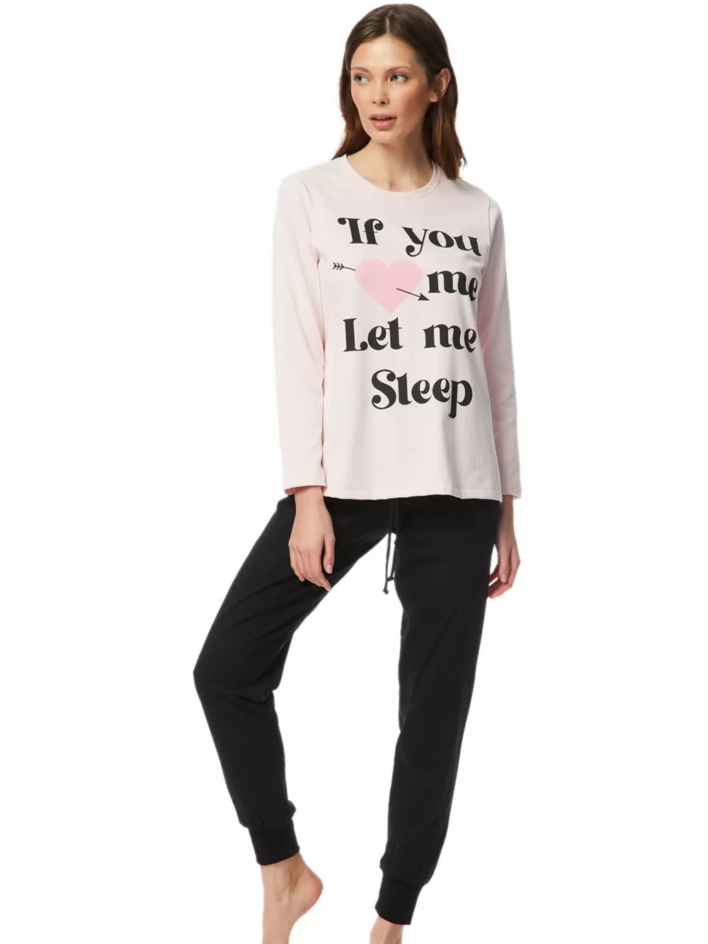 Γυναικεία Πυτζάμα MINERVA SWEET GIRL - 100% Βαμβάκι Interlock