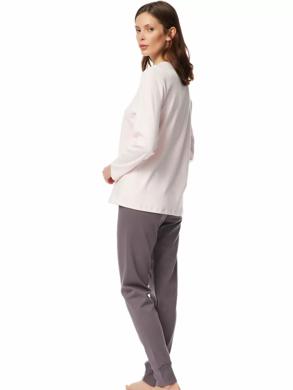 Γυναικεία Πυτζάμα MINERVA DARK ROMANCE- 100% Βαμβάκι Interlock