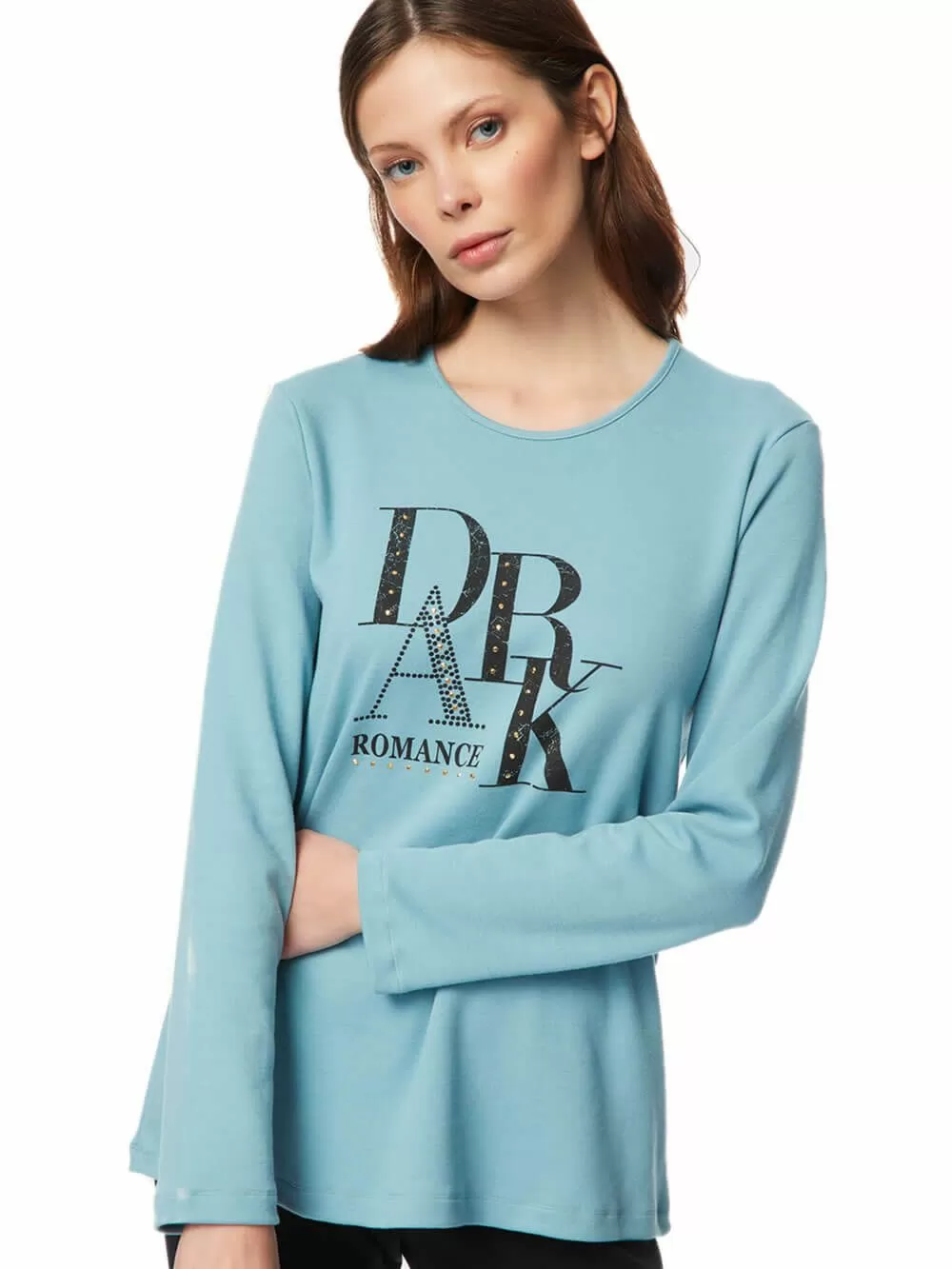 Γυναικεία Πυτζάμα MINERVA DARK ROMANCE - 100% Βαμβάκι Interlock