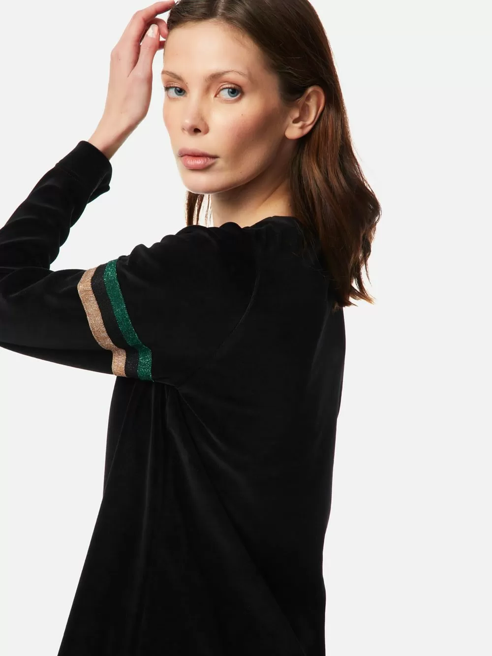 Γυναικεία Πυτζάμα MINERVA - Απαλό Βελούδο - Lurex