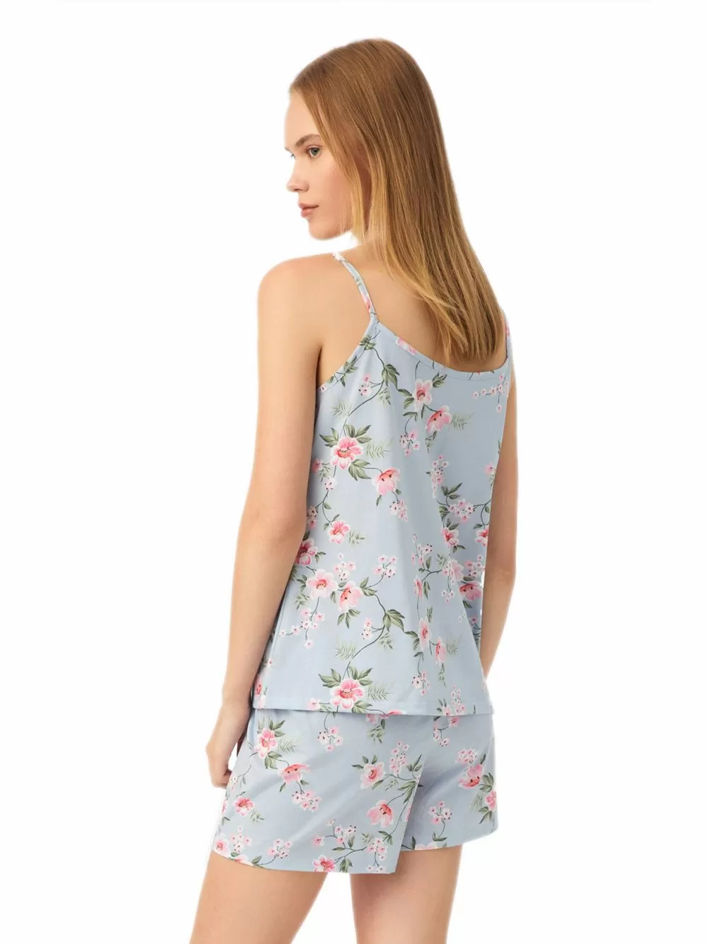 Γυναικεία Πυτζάμα MINERVA Bloom - 100% Βαμβακερή